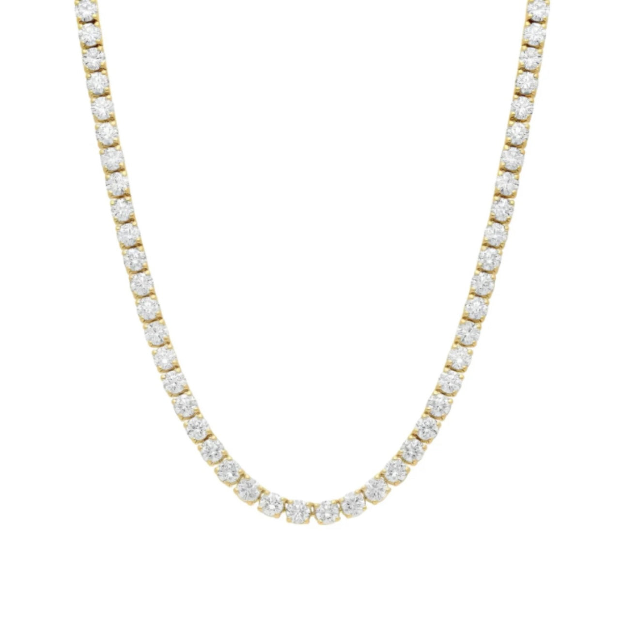Camilla Tennis Necklace - Gold