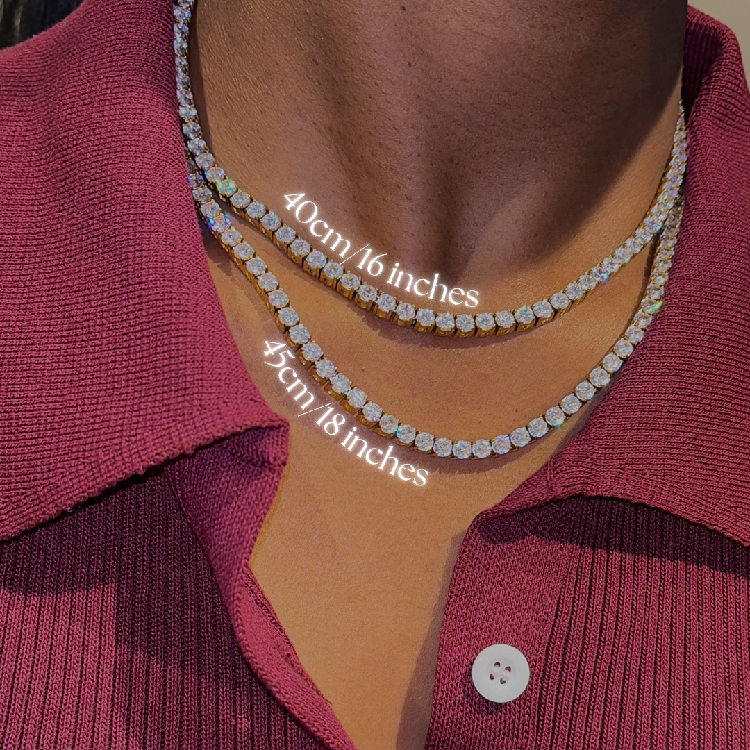 Camilla Tennis Necklace - Gold
