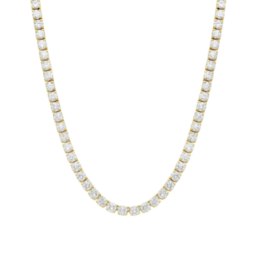 Camilla Tennis Necklace - Gold