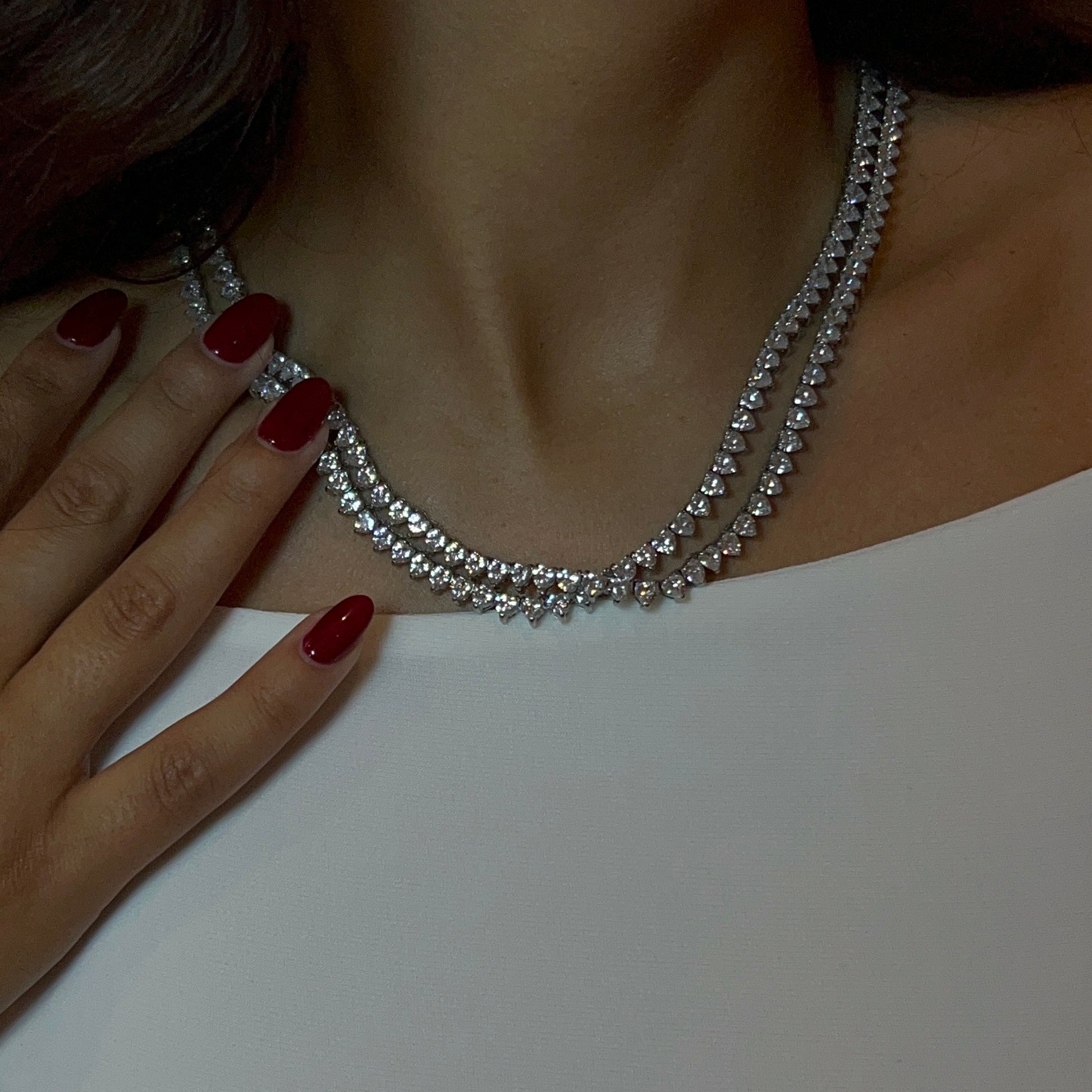 Natalia Necklace - Silver