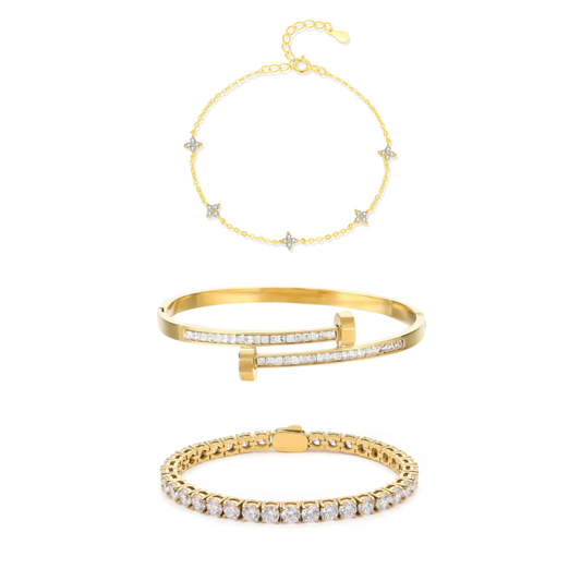 Clara, Olivia & Camilla Set - Gold