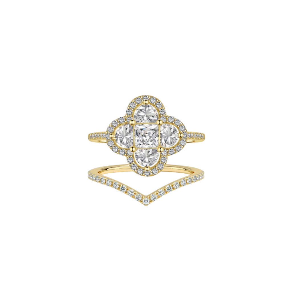 Miss Luxe & Isata Ring Set - Gold