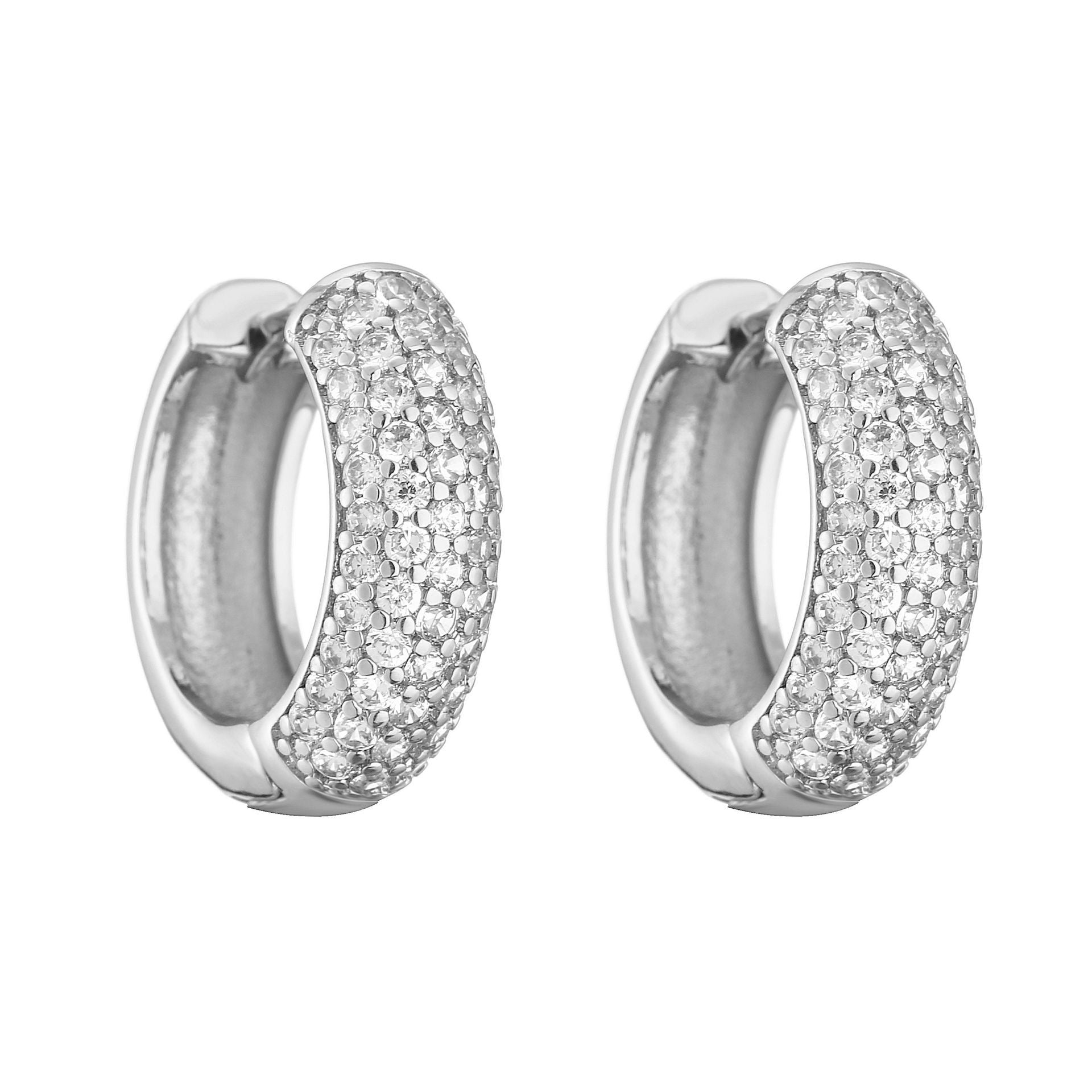 Clara Hoops - Silver