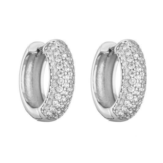 Clara Hoops - Silver