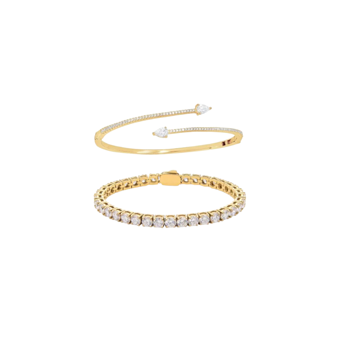The IT Girl Stack - Gold