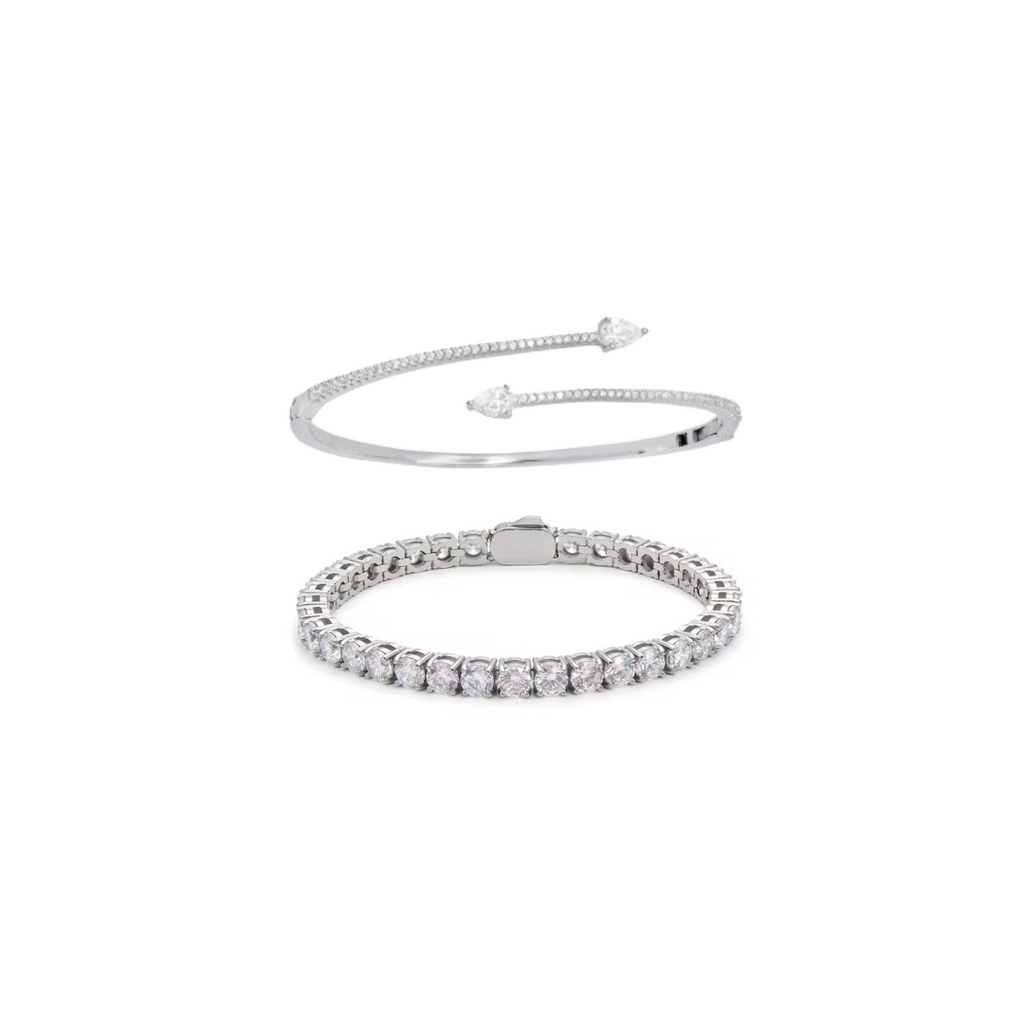 The IT Girl Stack - Silver