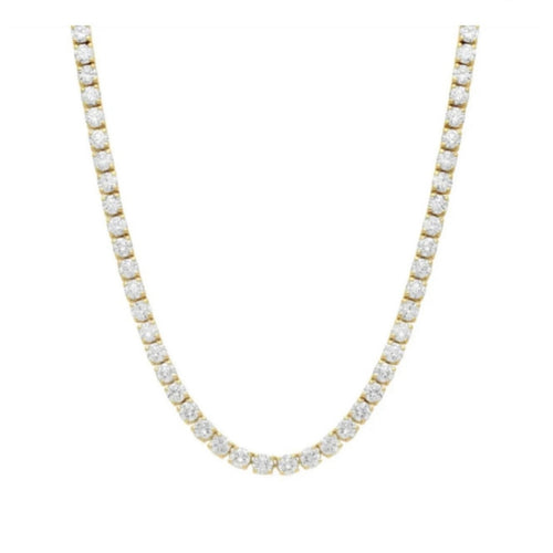Camilla Tennis Necklace - Gold