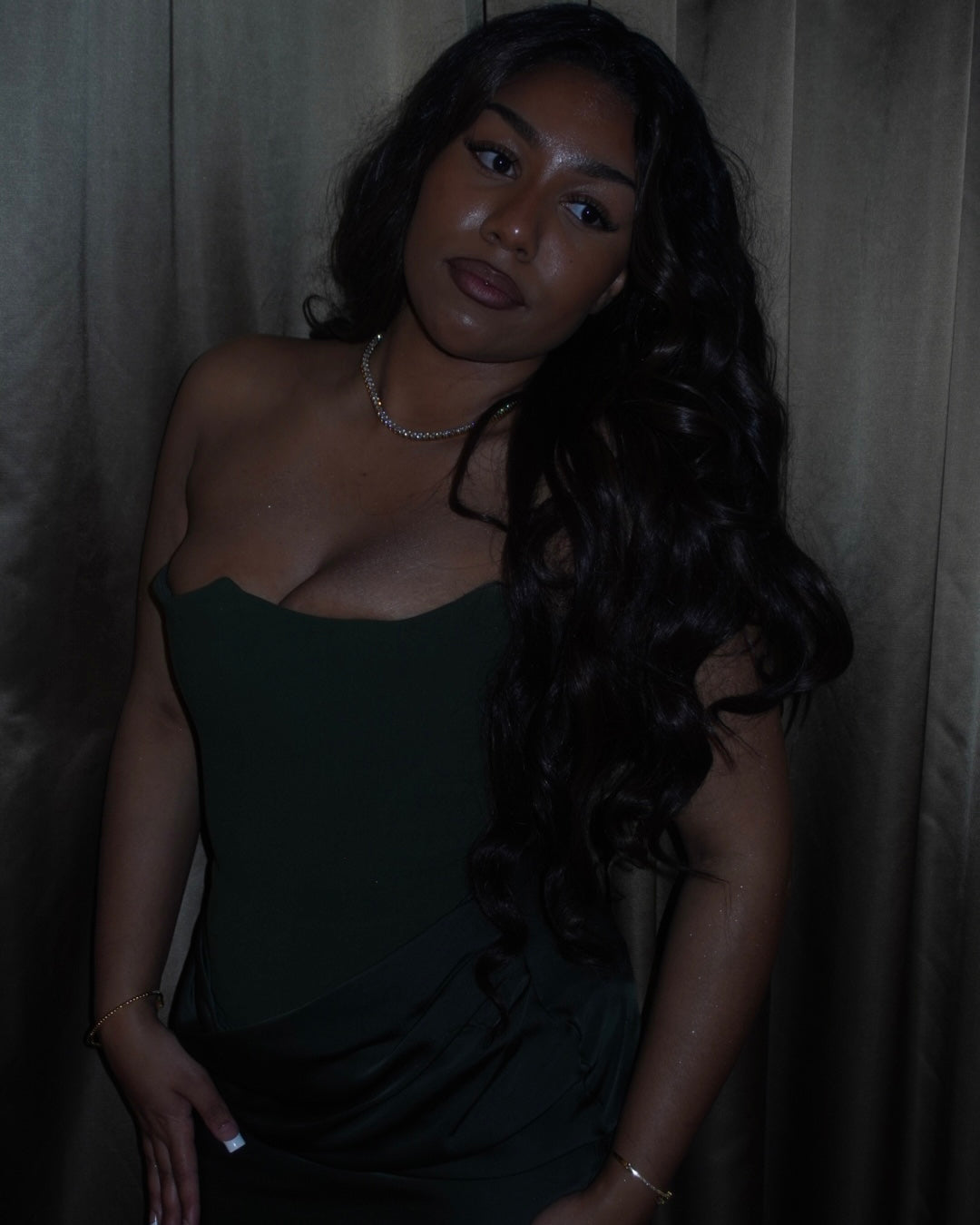 Camilla Tennis Necklace - Gold