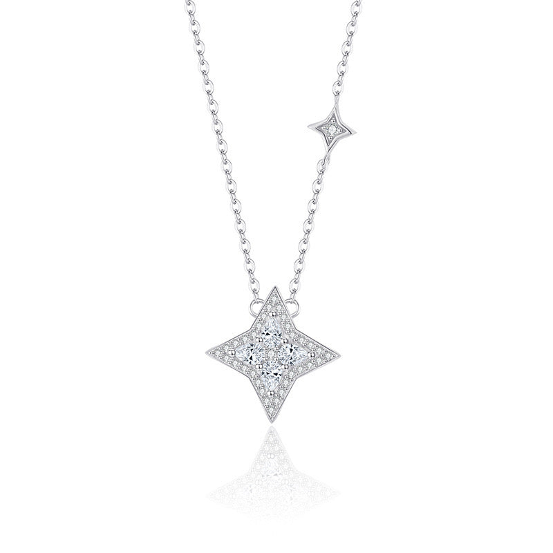 Miss Star Necklace - Silver
