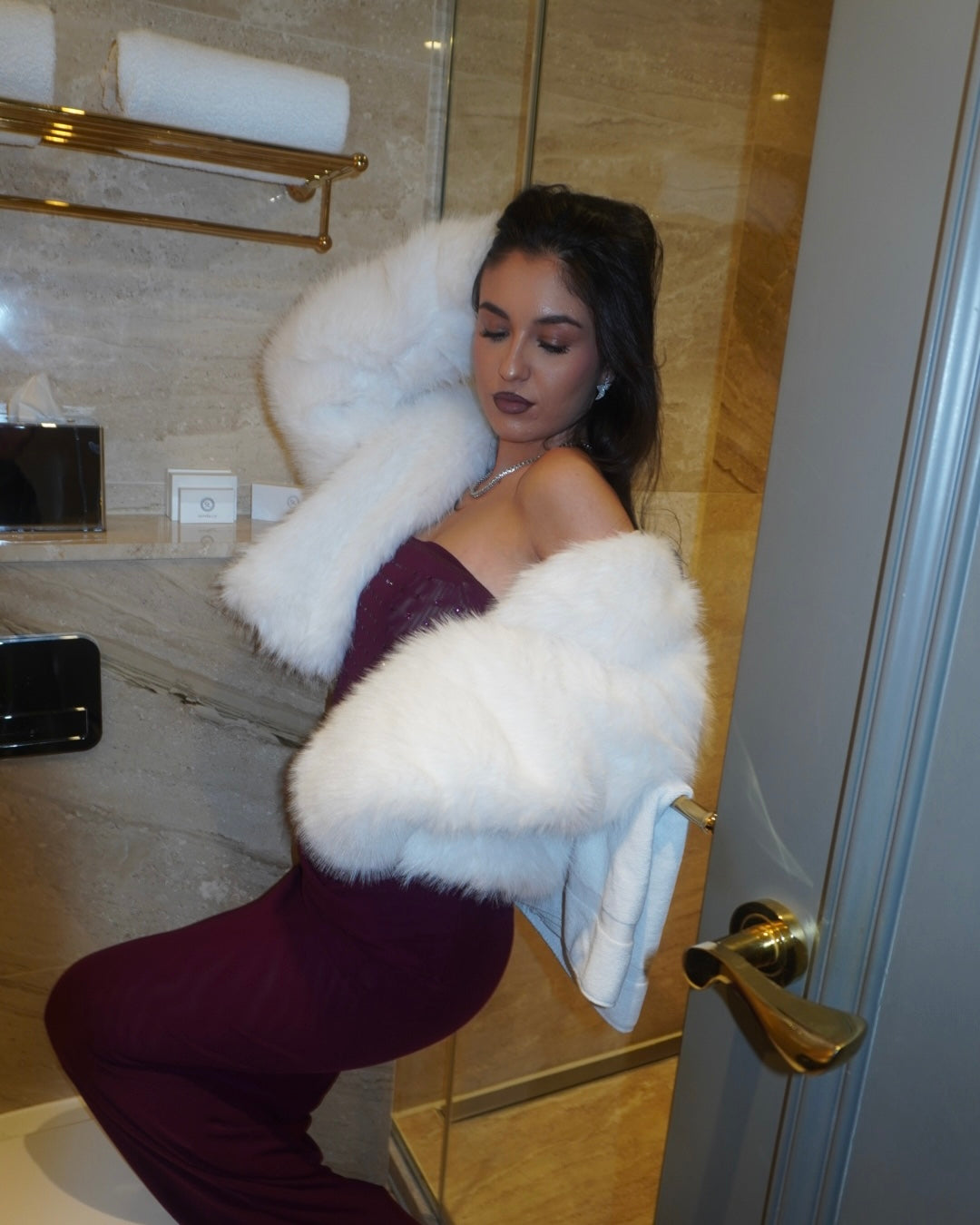 Camilla Tennis Necklace - Silver