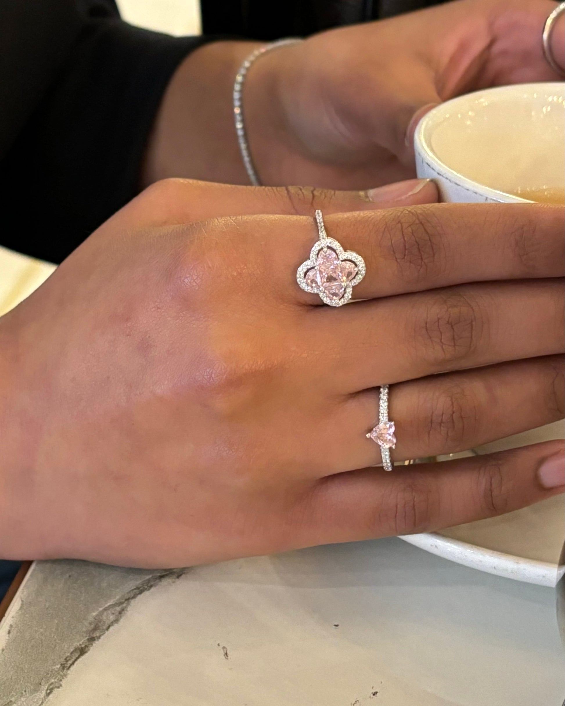 Miss Luxe Ring - Pink