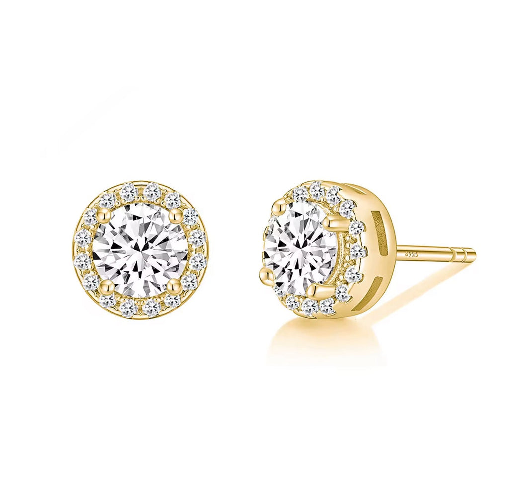 Seraphina Studs - Gold