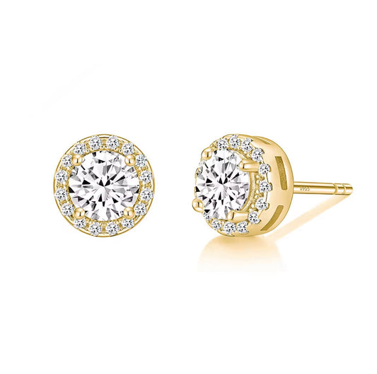 Seraphina Studs - Gold