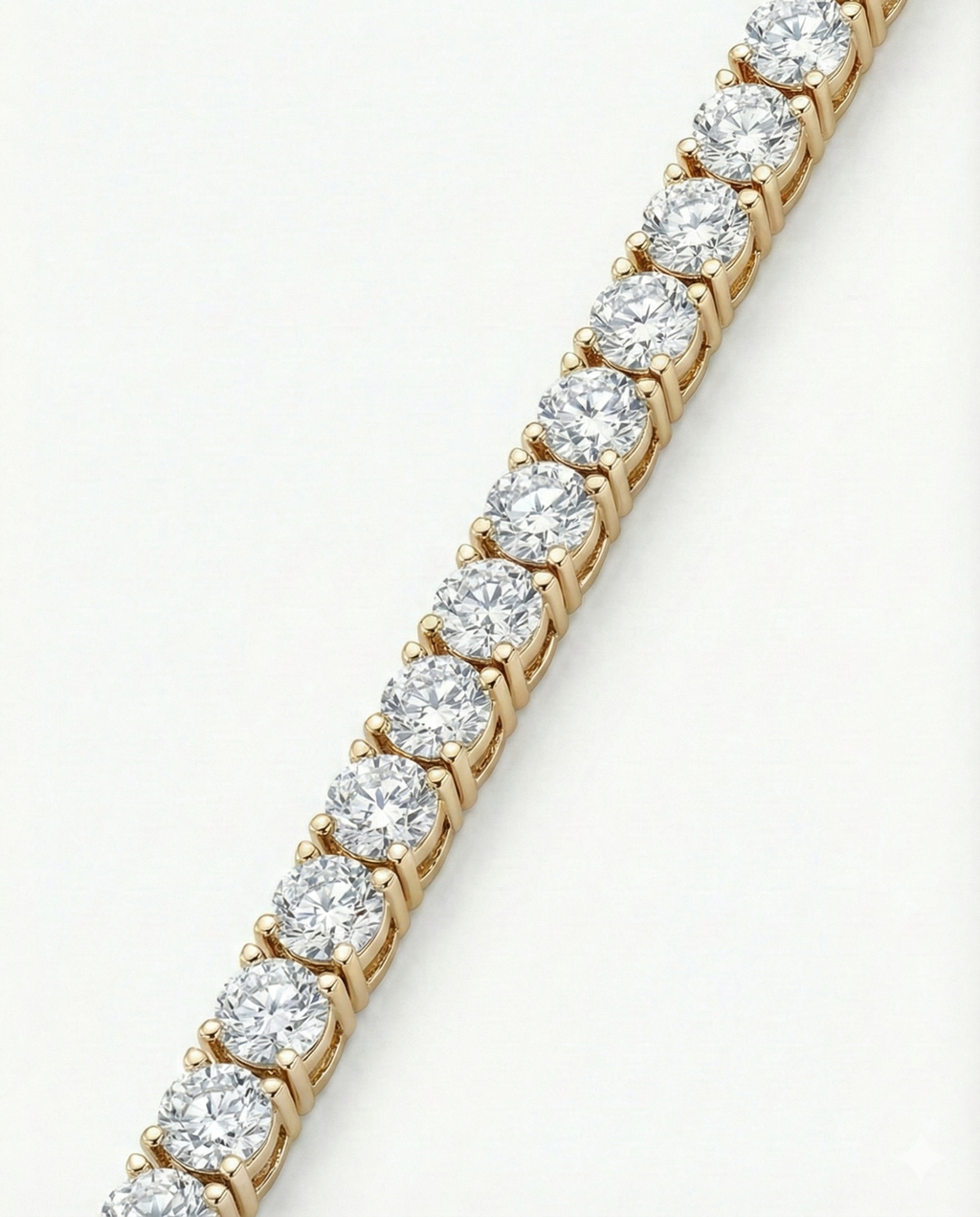 Camilla Tennis Bracelet - Gold