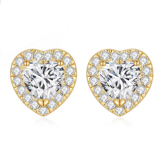 Chloe Studs - Gold