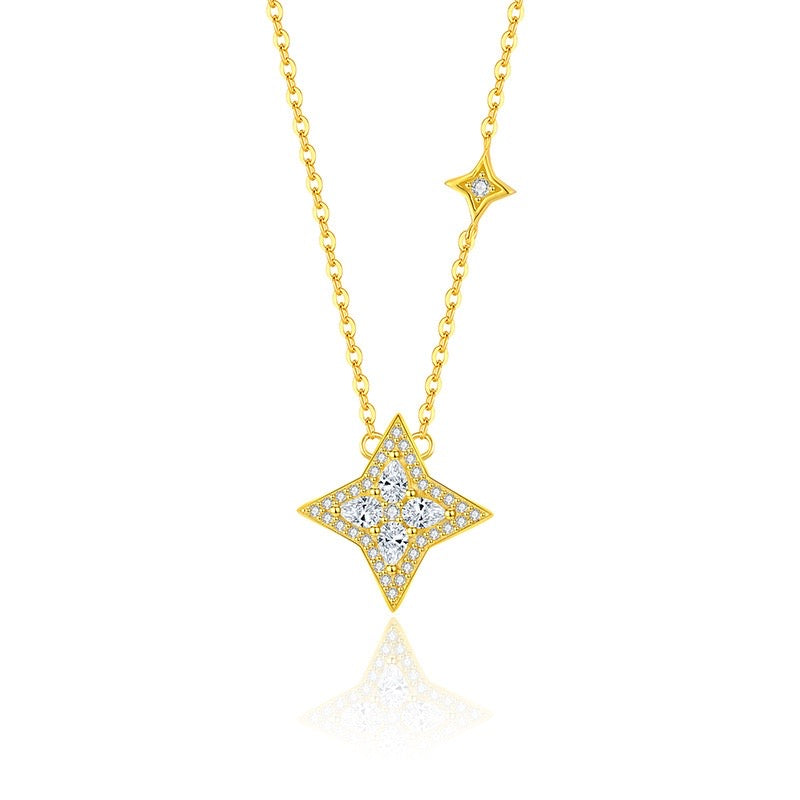 Miss Star Necklace - Gold