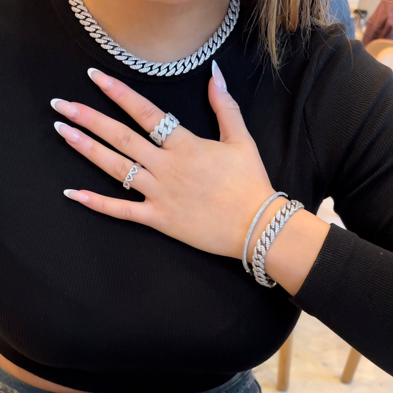 Anastasia Ring - Silver