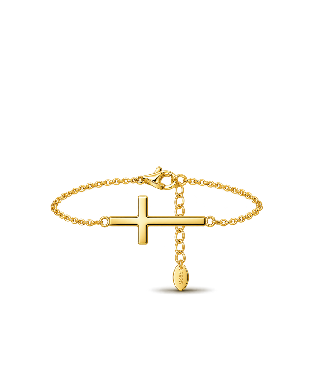 Cross Bracelet - Gold