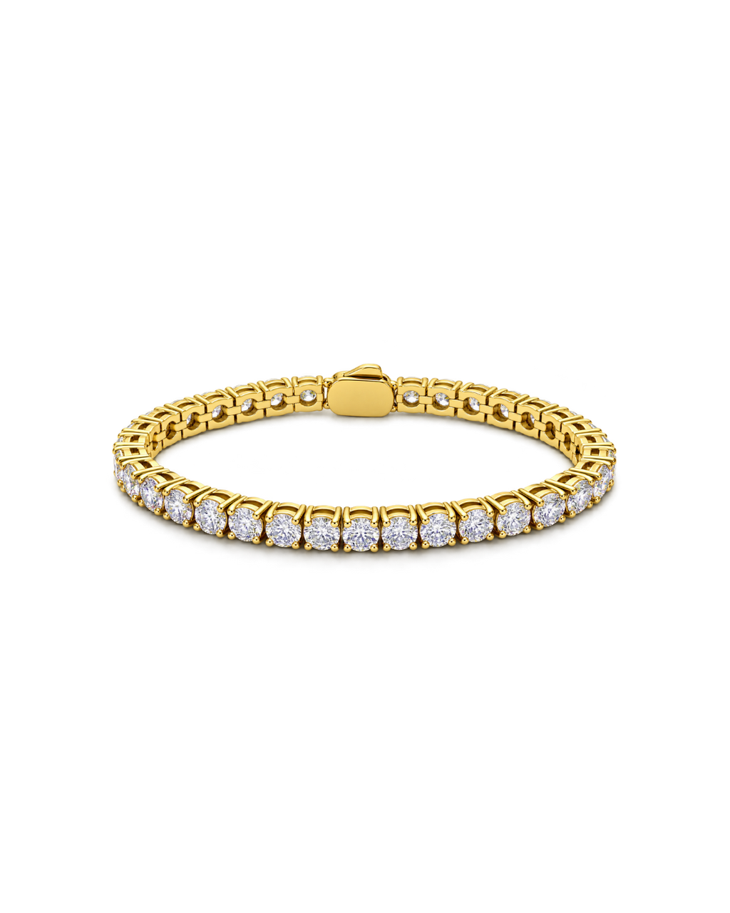 Camilla Tennis Bracelet - Gold