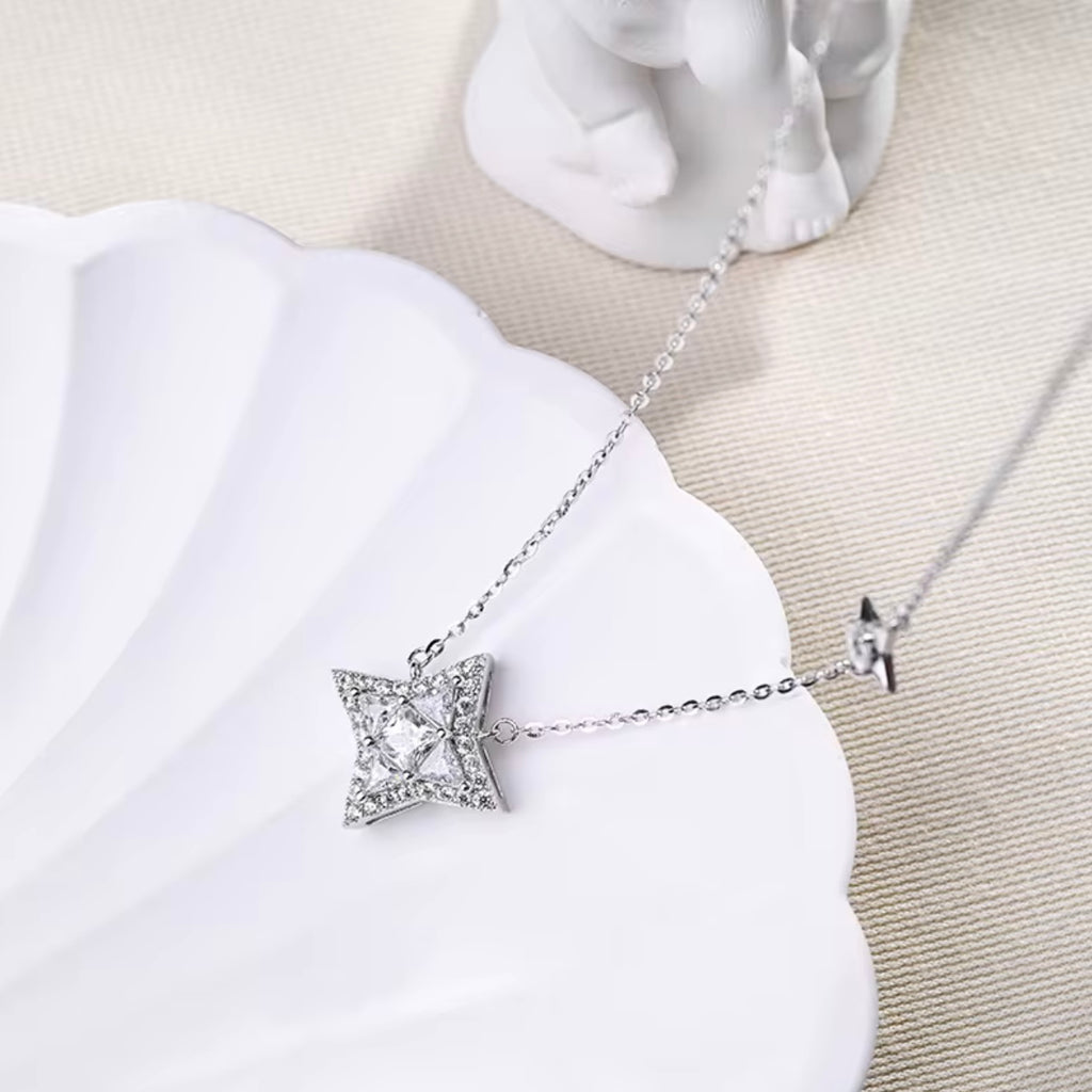 Miss Star Necklace - Silver
