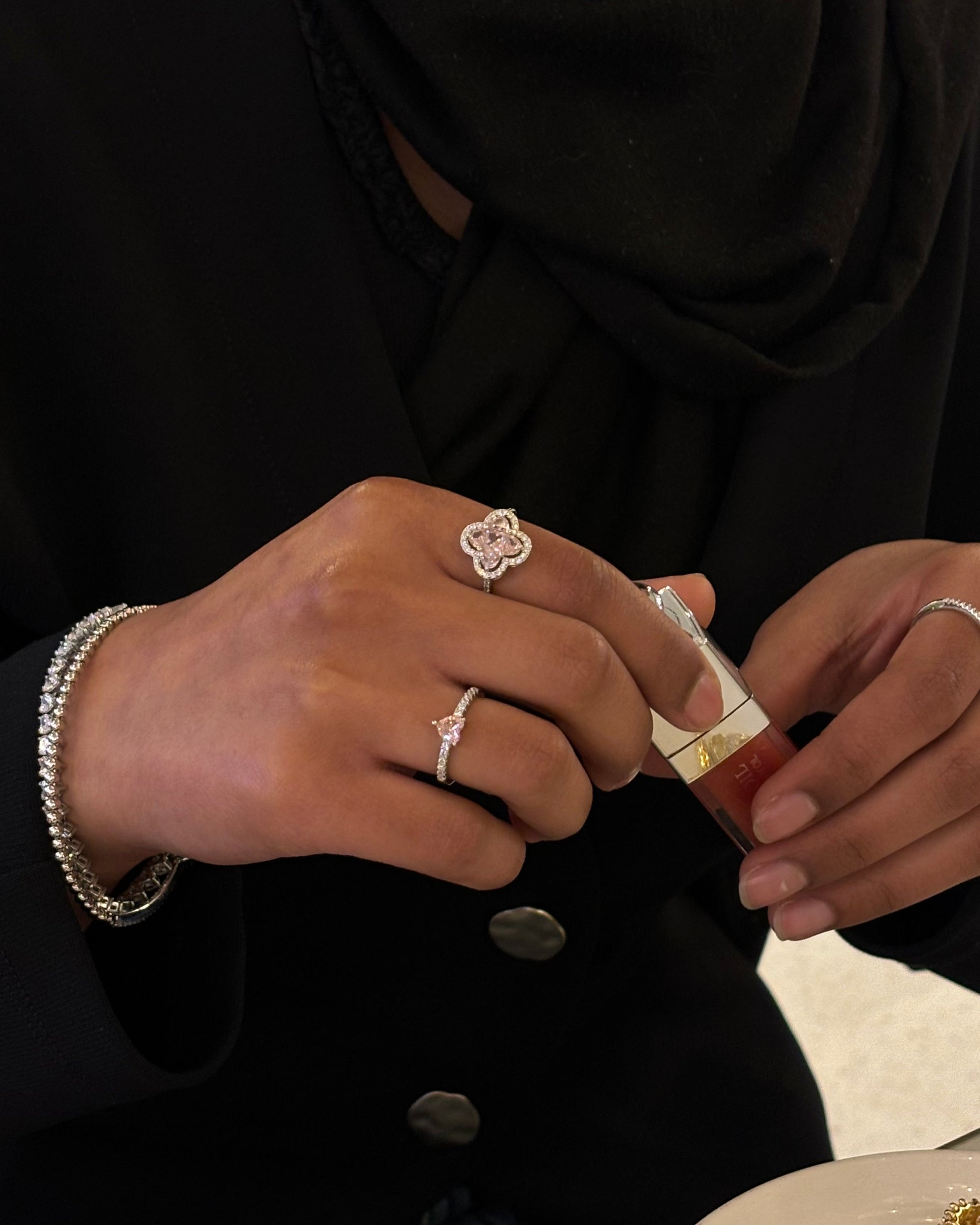 Miss Luxe Ring - Pink