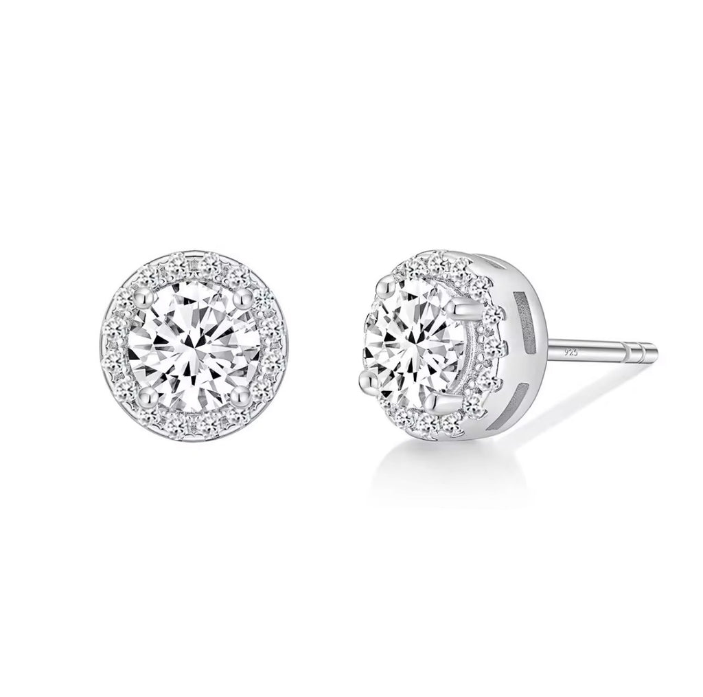 Seraphina Studs - Silver