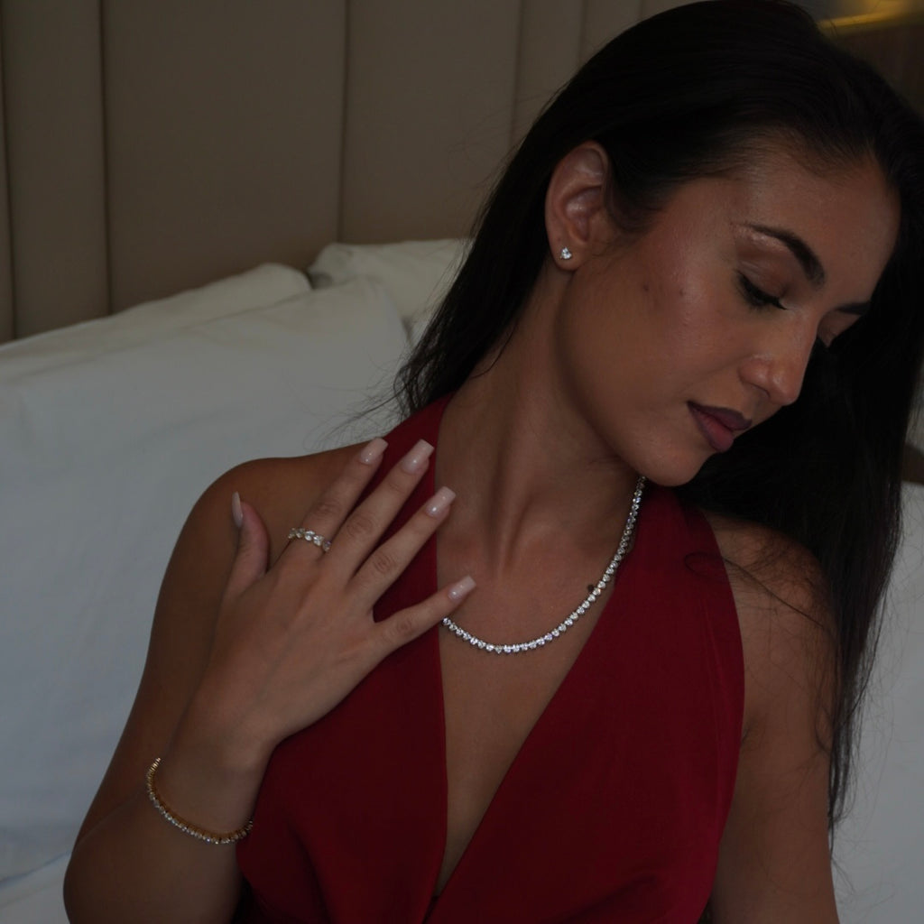 Camilla Tennis Set - Gold