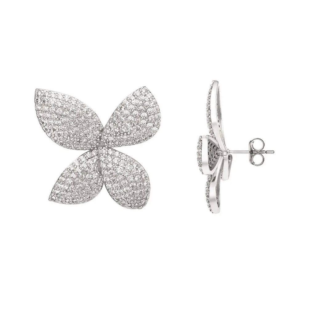 Elara Studs - Silver