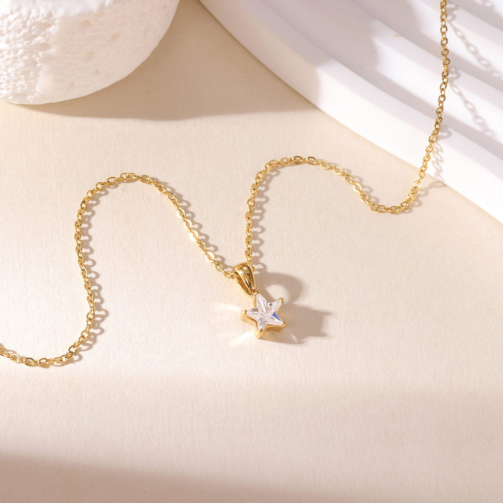 Mini Star Necklace - Gold
