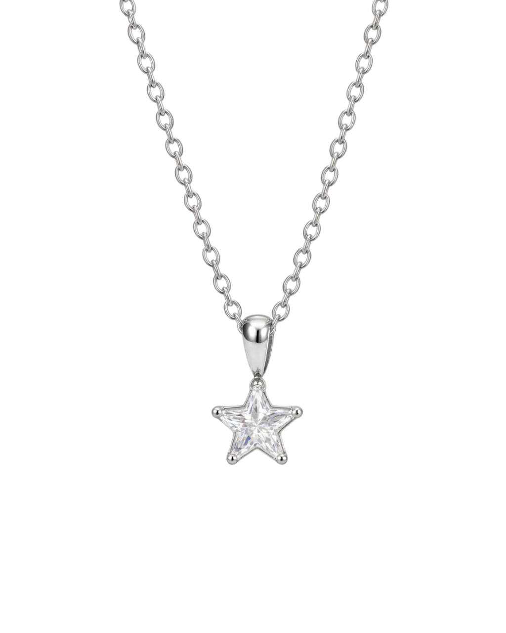 Mini Star Necklace - Silver
