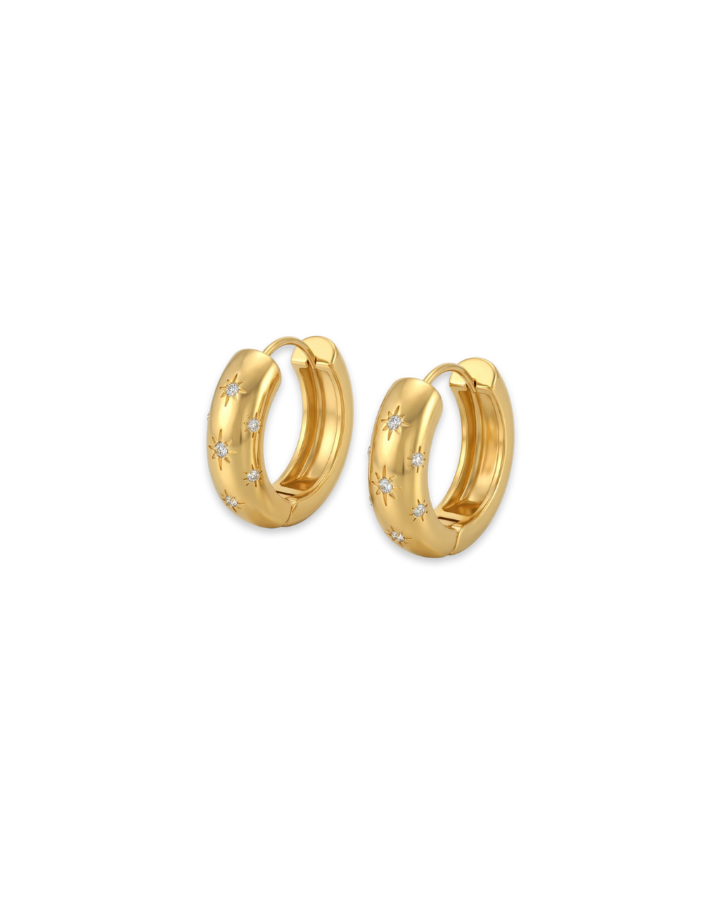 Stella Hoops - Gold