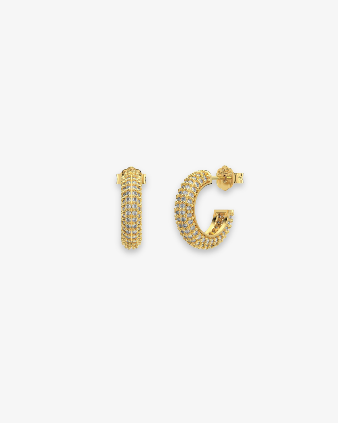 Ria Hoops - Gold