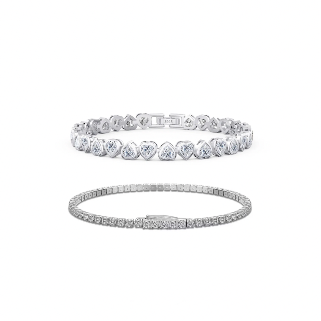 Kyra & Gigi Set - Silver