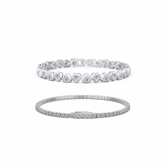 Kyra & Gigi Set - Silver