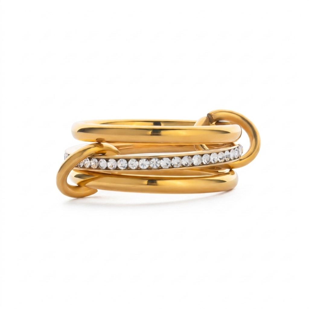 Dahlia Ring - Gold