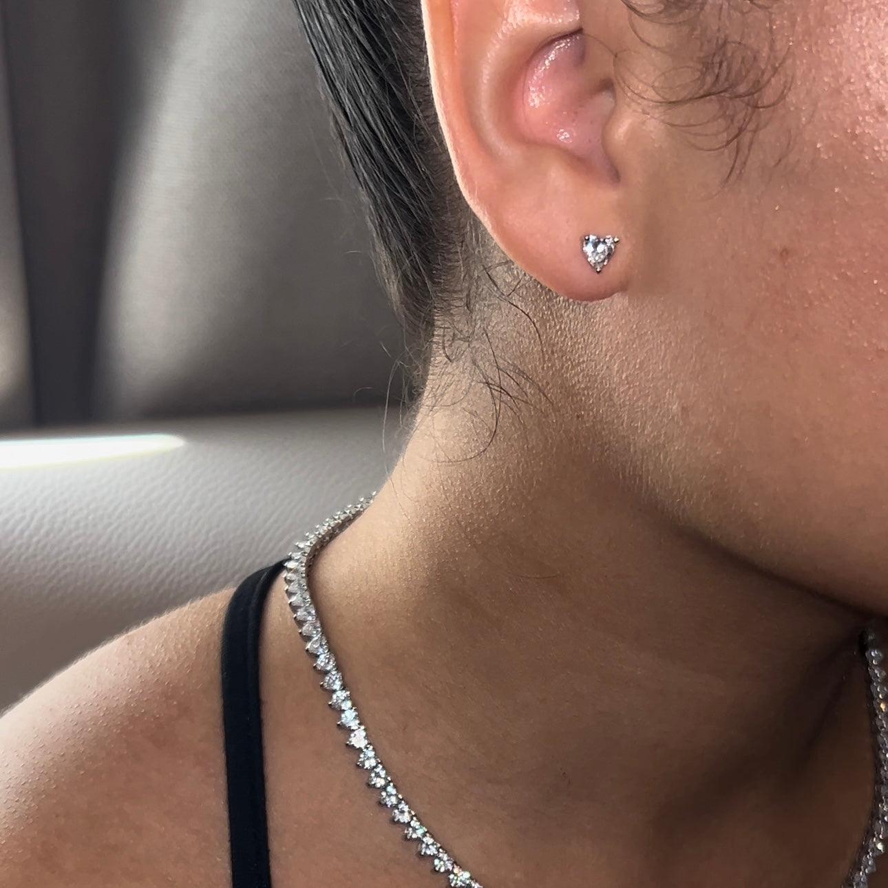 Natalia Studs - Silver