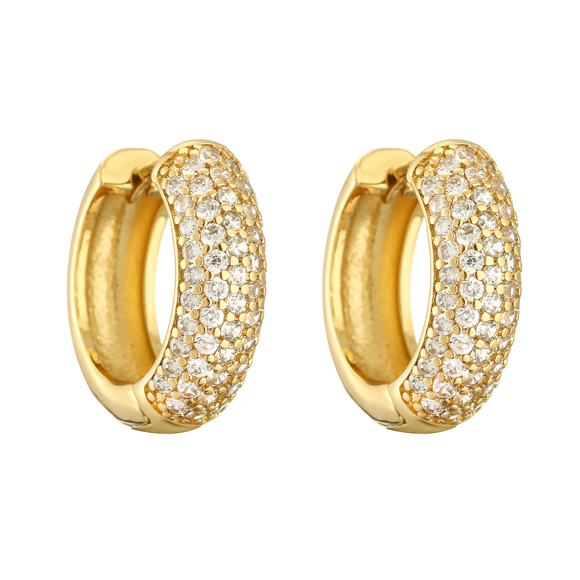 Clara Hoops - Gold