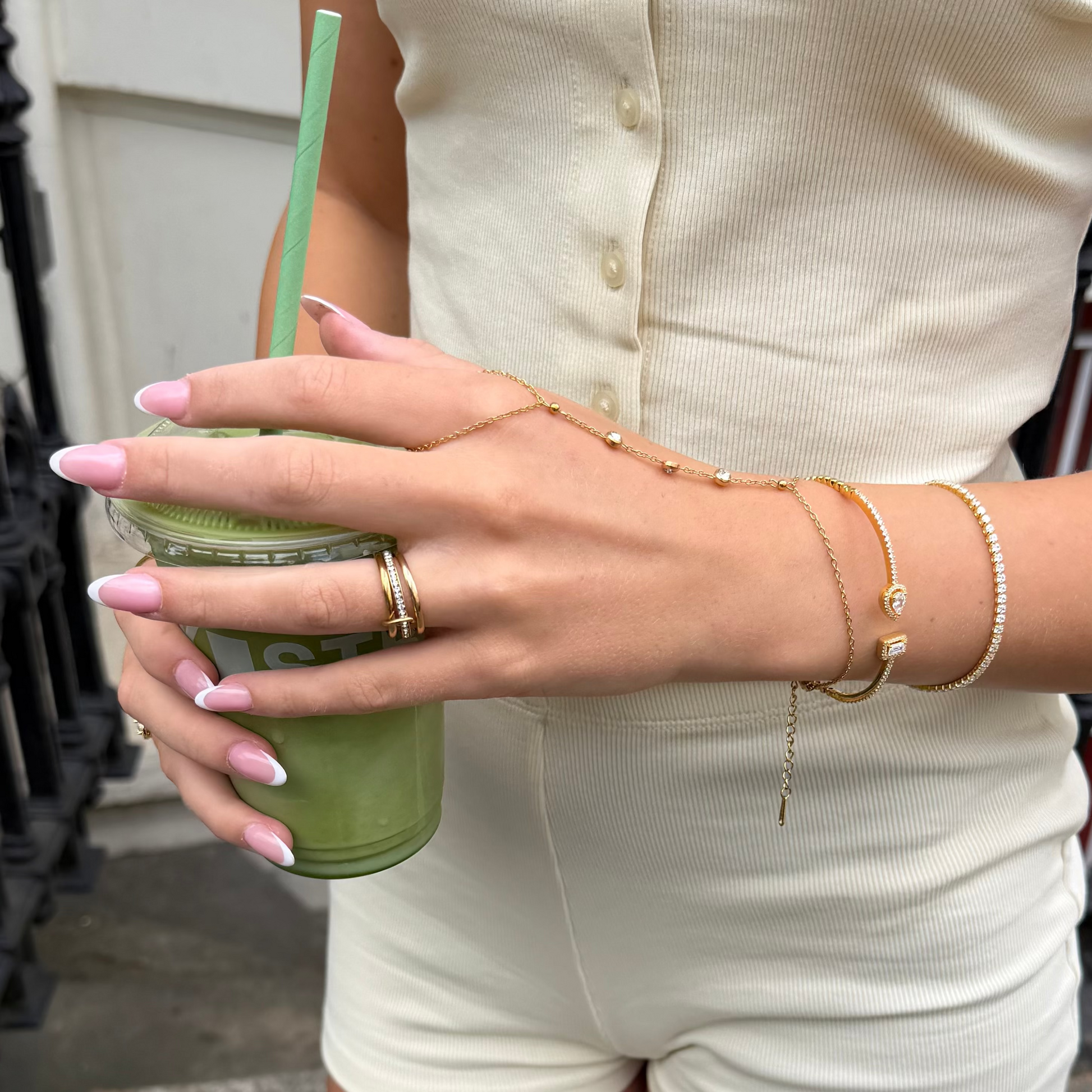 Dahlia Ring - Gold