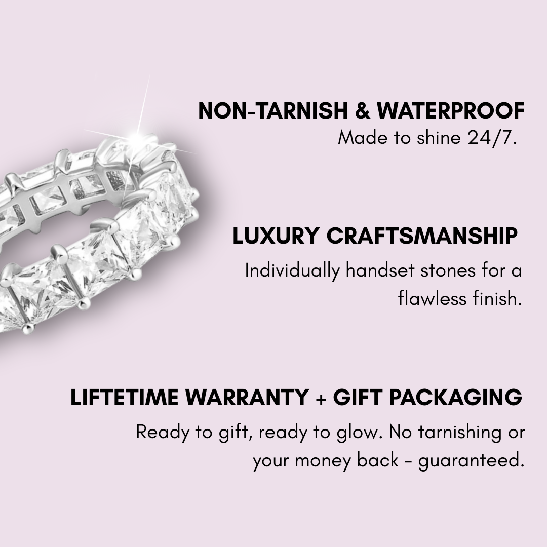 Camilla Tennis Set - Silver