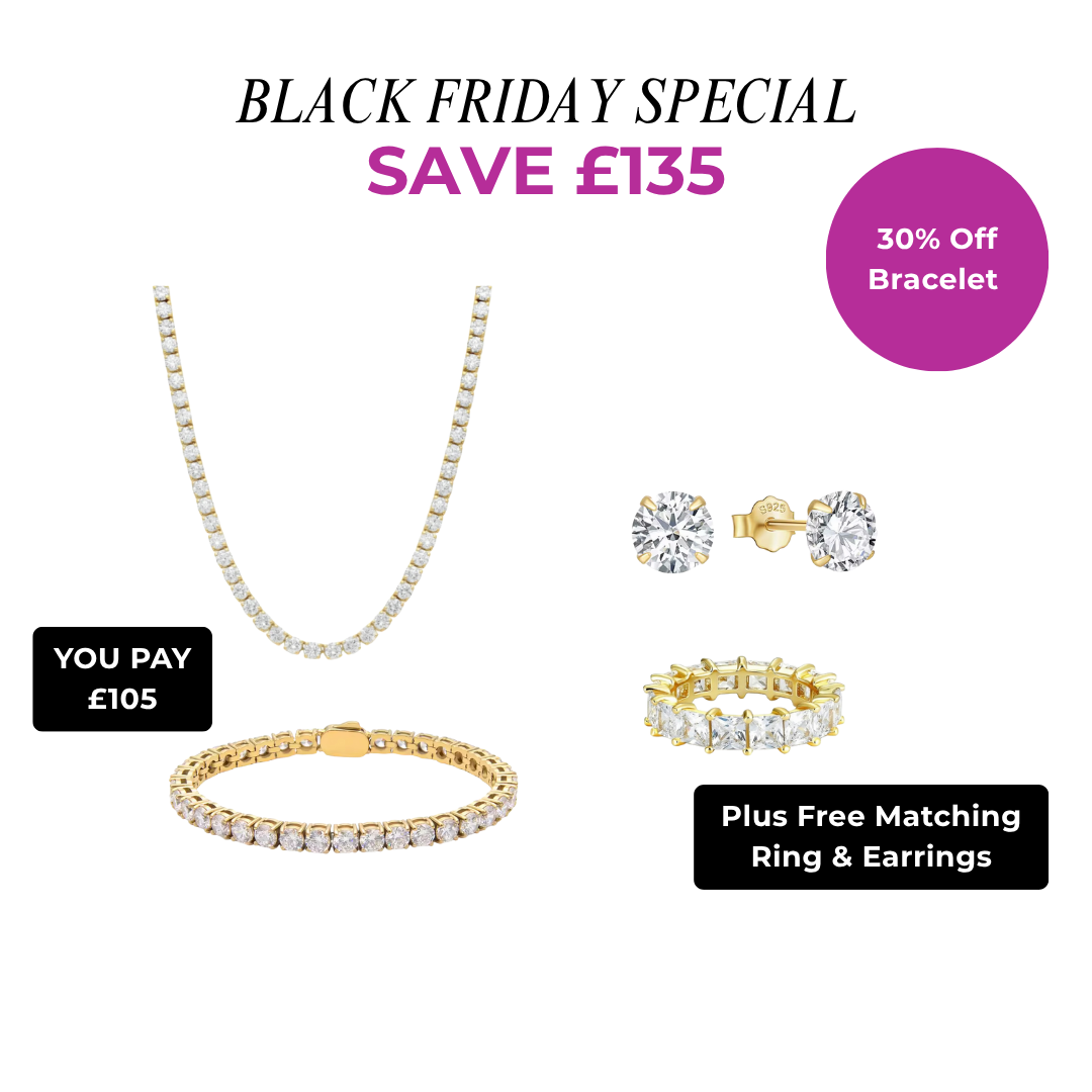 Camilla Tennis Set - Gold