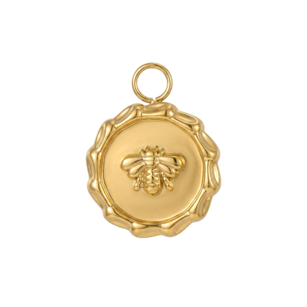Coin Bee Charm
