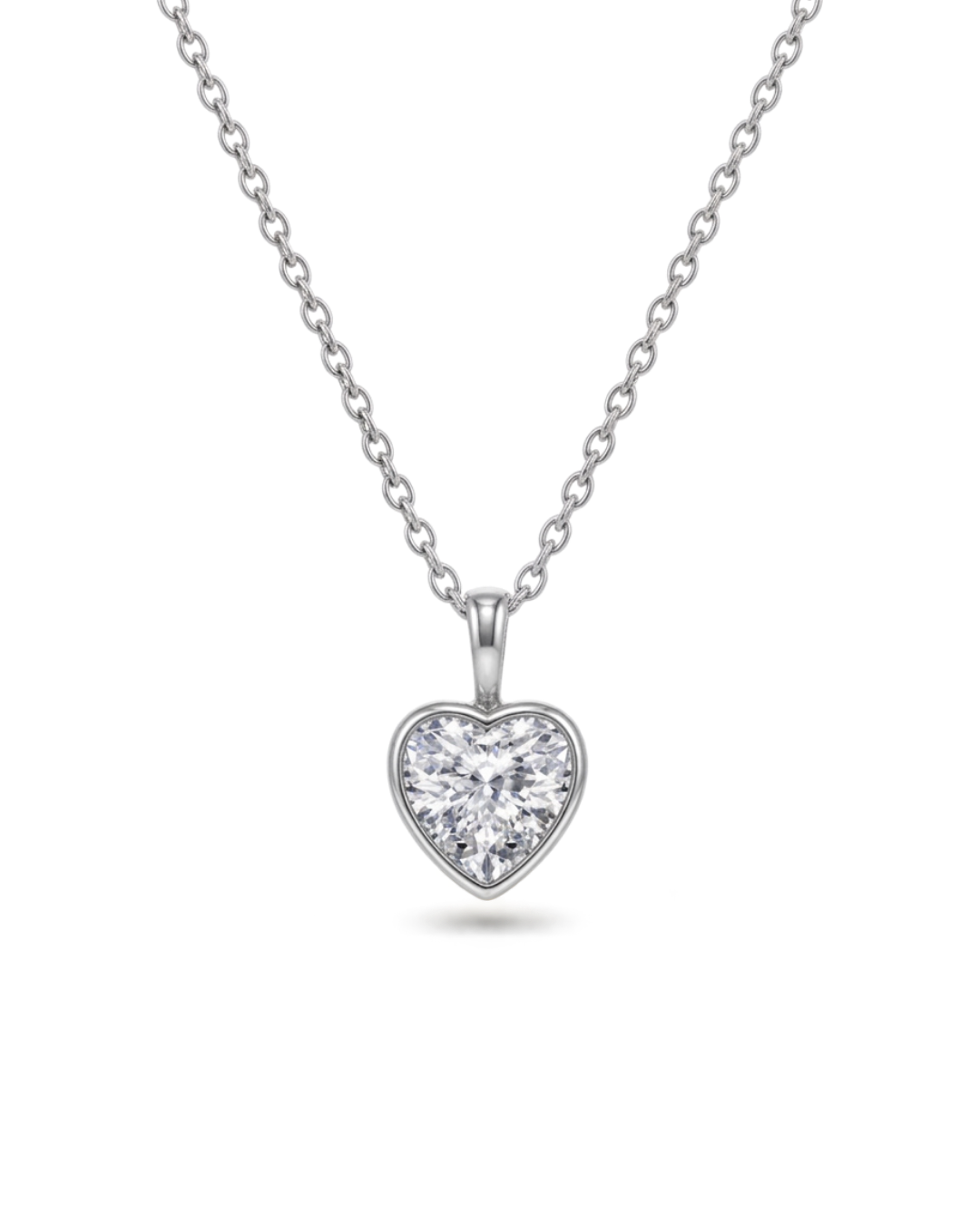Petit Amor Necklace - Silver