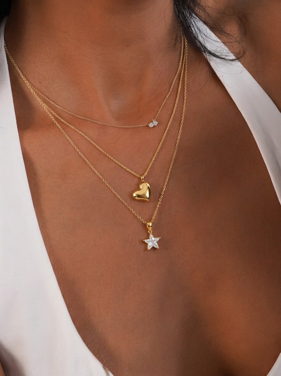 Mini Star Necklace - Gold