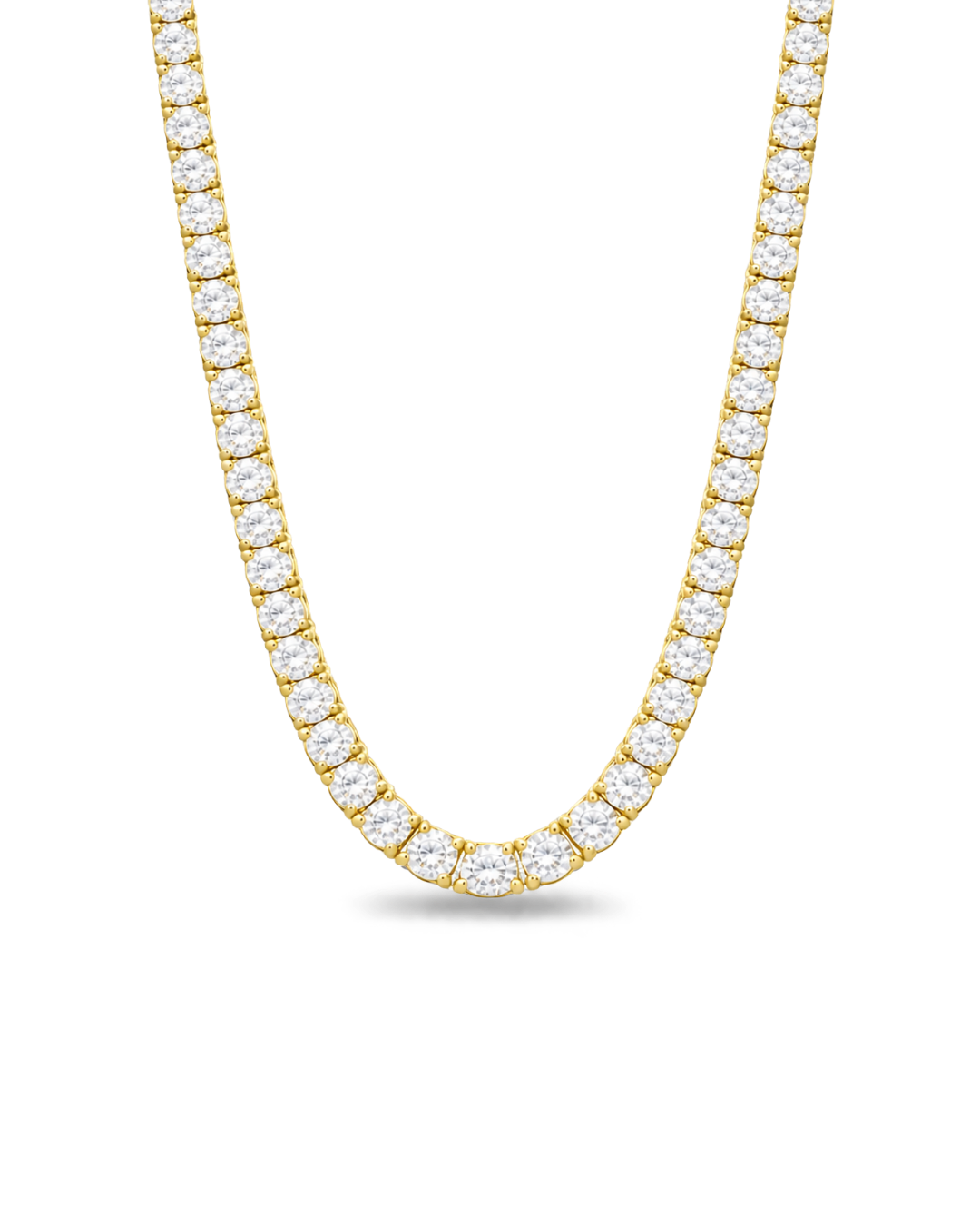 Camilla Tennis Necklace - Gold
