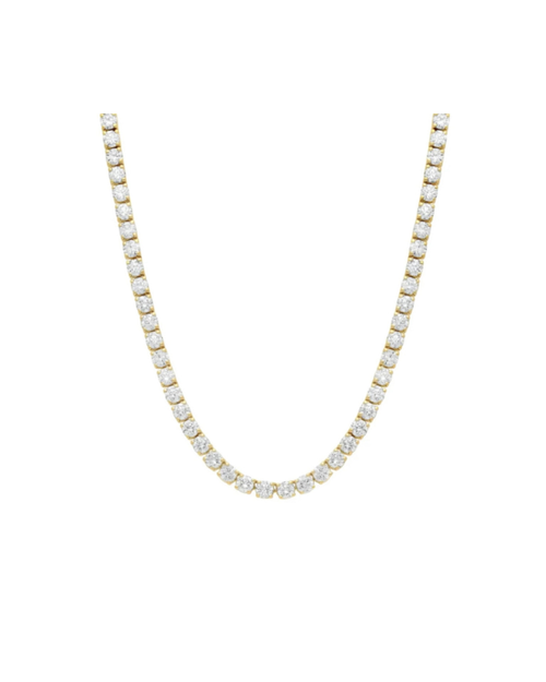 Camilla Tennis Necklace - Gold