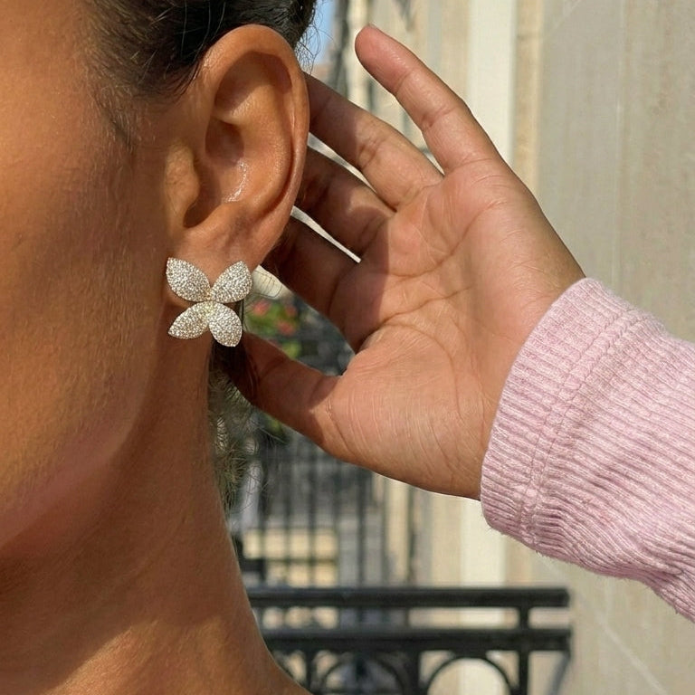 Elara Studs - Gold