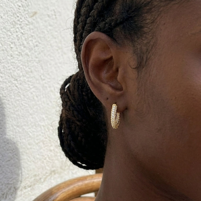 Esme Hoops - Gold