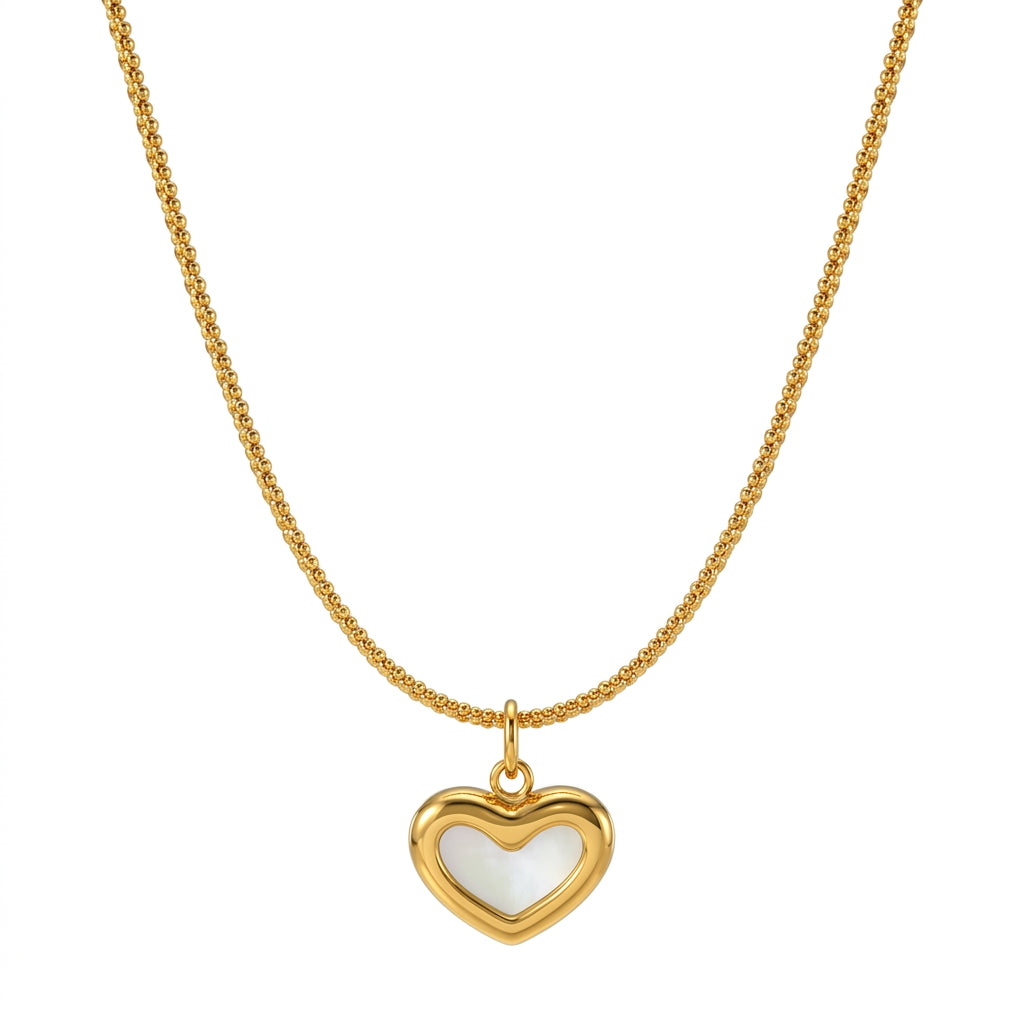 Zuri Heart Necklace - Gold