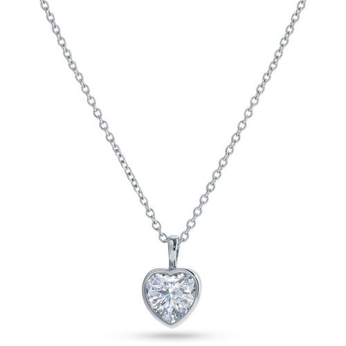 Petit Amor Necklace - Silver