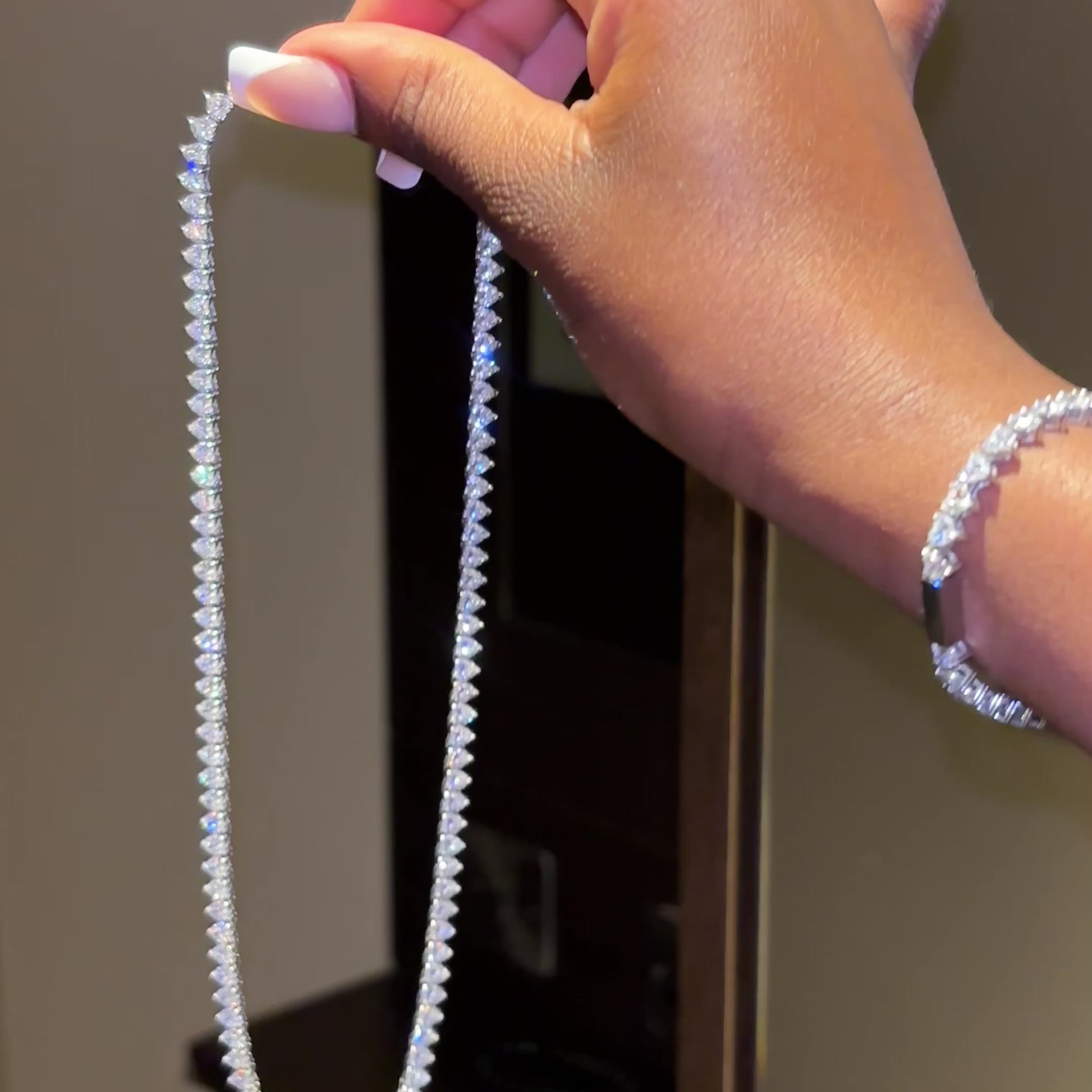 Natalia Necklace - Silver